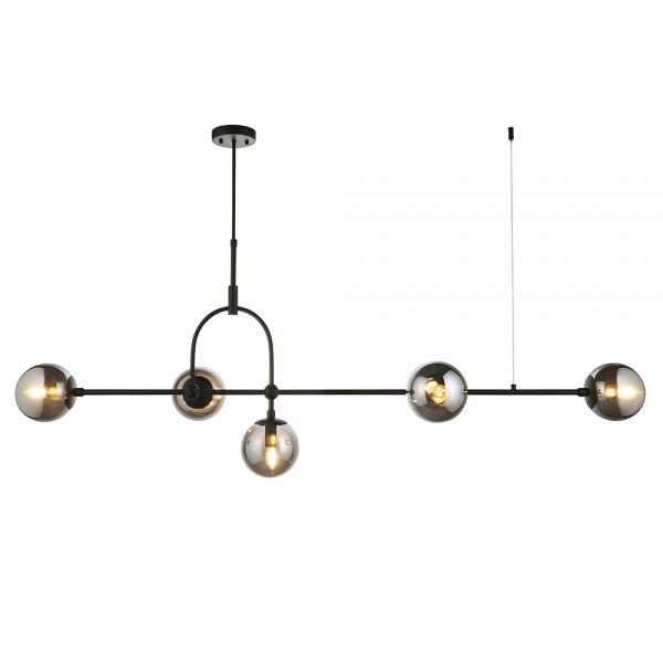 niamh-linear-pendant-chandelier-smokey-grey-p43823-2858134_image Niamh Linear Pendant Chandelier, Smokey Grey