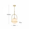 Niamh Pendant Light, Brass