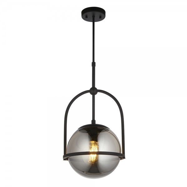 Niamh Pendant Light, Smokey Grey