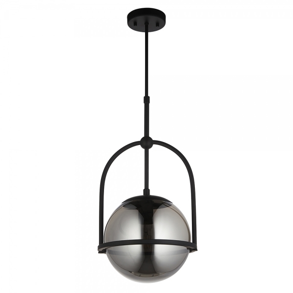 Niamh Pendant Light, Smokey Grey