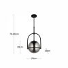 Niamh Pendant Light, Smokey Grey