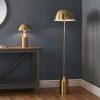 Nova Floor Lamp, Brushed Brass