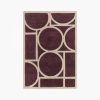 Orson Hand Tufted Rug, Plum