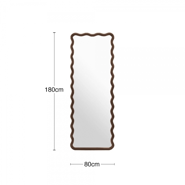 osaka-wavy-full-length-mirror-walnut-p45412-2876031_image Osaka Wavy Full Length Mirror, Walnut