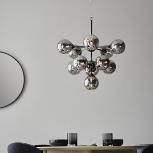 oscar-globe-pendant-chandelier-smokey-grey-p43851-2858622_image Oscar Globe Pendant Chandelier, Smokey Grey