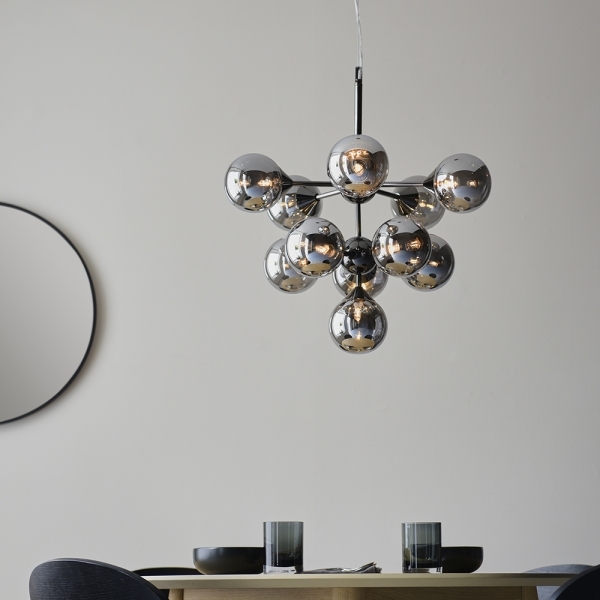 oscar-globe-pendant-chandelier-smokey-grey-p43851-2858622_image Oscar Globe Pendant Chandelier, Smokey Grey