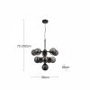 oscar-globe-pendant-chandelier-smokey-grey-p43851-2858628_image Oscar Globe Pendant Chandelier, Smokey Grey