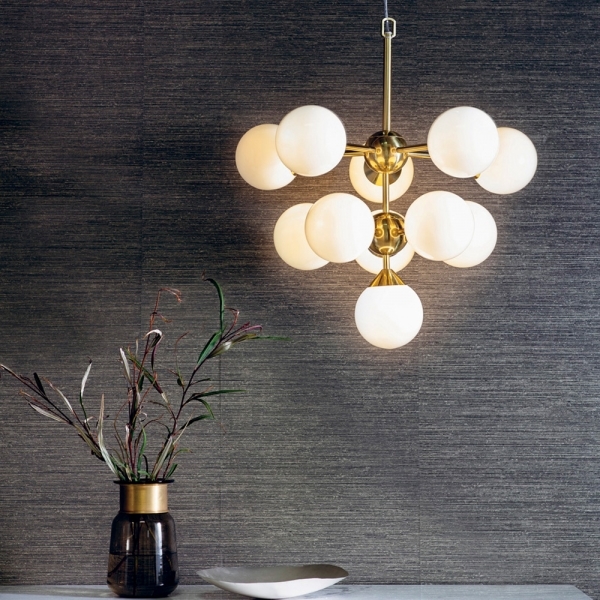 Oscar Pendant Light, Brass