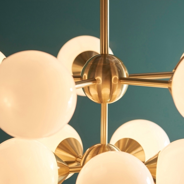 Oscar Pendant Light, Brass