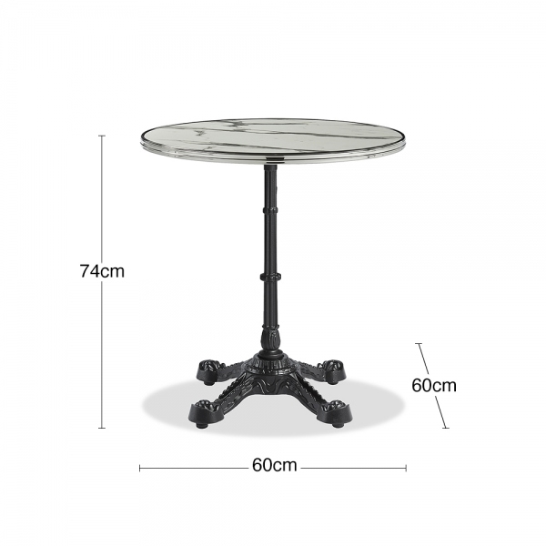 parisian-style-flat-auto-adjust-dining-table-white-marble-chrome-p45928-2880302_image Parisian Style Flat Auto-Adjust Dining Table, White Marble & Chrome