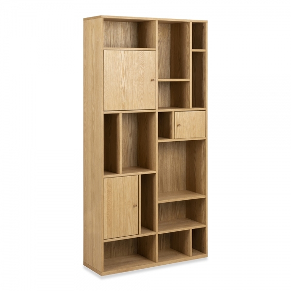 rangoon-large-bookcase-oak-p45699-2877627_image Rangoon Large Bookcase, Oak