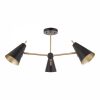 Reece Semi Flush Light, Black