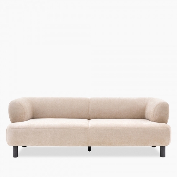 Reilly 3 Seater Sofa, Cool Cream