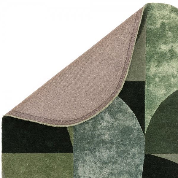 Robyn Oval Hand Tufted Rug, Forest