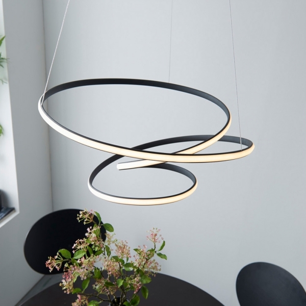 Roisin Pendant Light,  Black