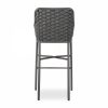 Sidney Bar Stool, Grey Textilene Weave