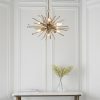 Sinead Pendant Light, Glass Shards & Brass