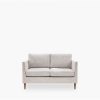 Sylvie 2 Seater Sofa, Soft Grey