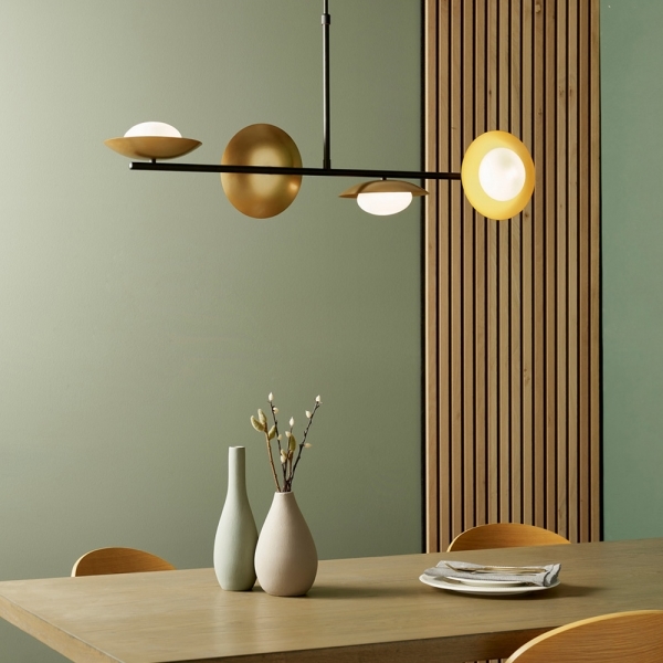 temuka-wide-pendant-chandelier-black-brass-p41078-2822339_image Temuka Wide Pendant Chandelier, Black & Brass