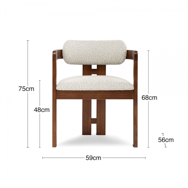 toulouse-hallie-6-chair-dining-set-travertine-speckled-stone-sustainable-boucle-p46676-2886904_image Toulouse & Hallie 6 Chair Dining Set, Travertine & Speckled Stone Sustainable Boucle