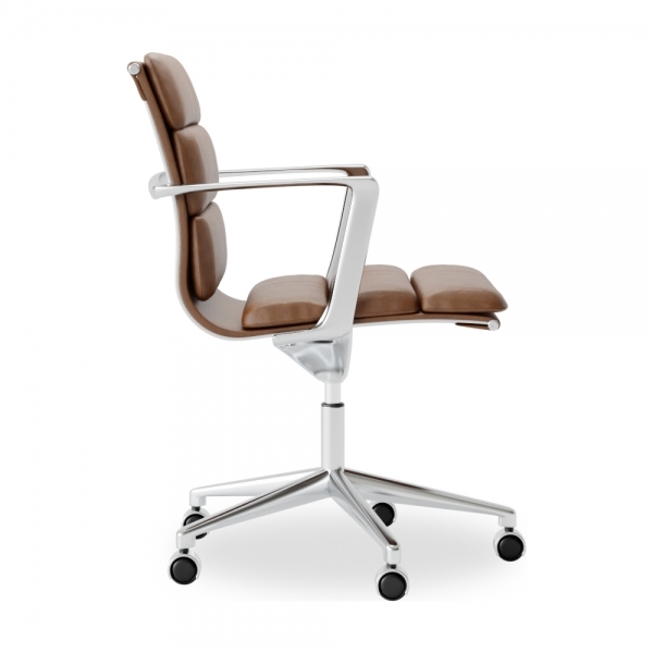 urma-low-back-office-chair-vintage-tan-chrome-p41477-2856889_image Urma Low Back Office Chair, Vintage Tan & Chrome