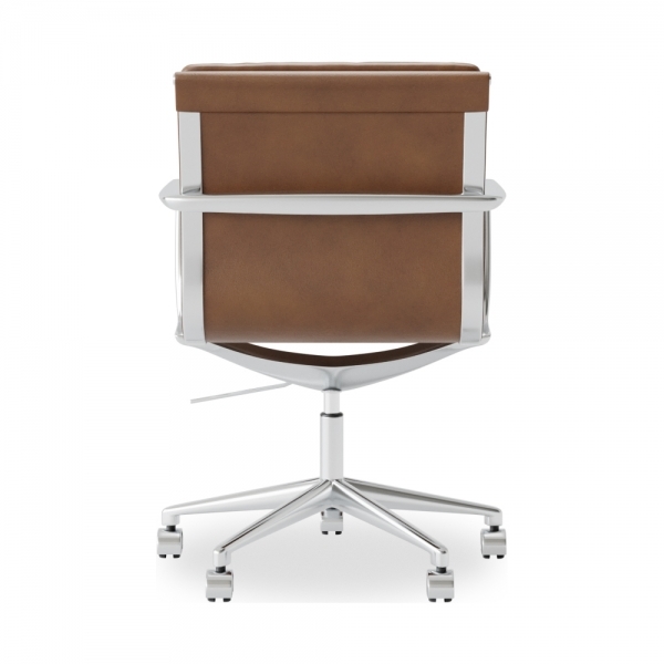 urma-low-back-office-chair-vintage-tan-chrome-p41477-2856891_image Urma Low Back Office Chair, Vintage Tan & Chrome