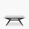 Waltham 6-10 Seat Extendable Dining Table, Grey Sintered Stone