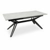 Waltham 6-10 Seat Extendable Dining Table, Grey Sintered Stone