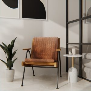 Wickham Armchair, Brown