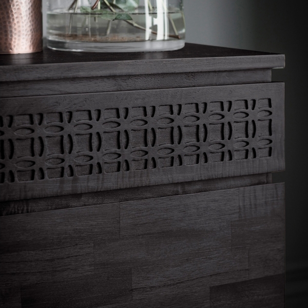 Zephyr Sideboard, Black Mango Wood